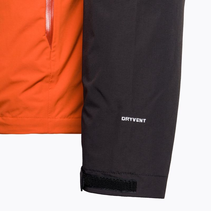 Pánská bunda do deště The North Face Stratos black-orange-red NF00CMH9IMV1 3