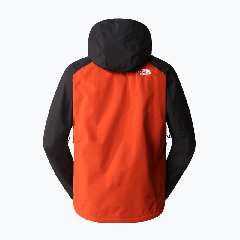 Pánská bunda do deště The North Face Stratos black-orange-red NF00CMH9IMV1 6