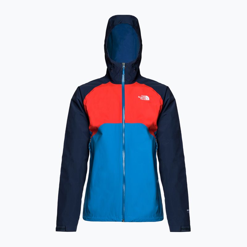 Pánská bunda do deště The North Face Stratos navy blue and red NF00CMH9IM51 7