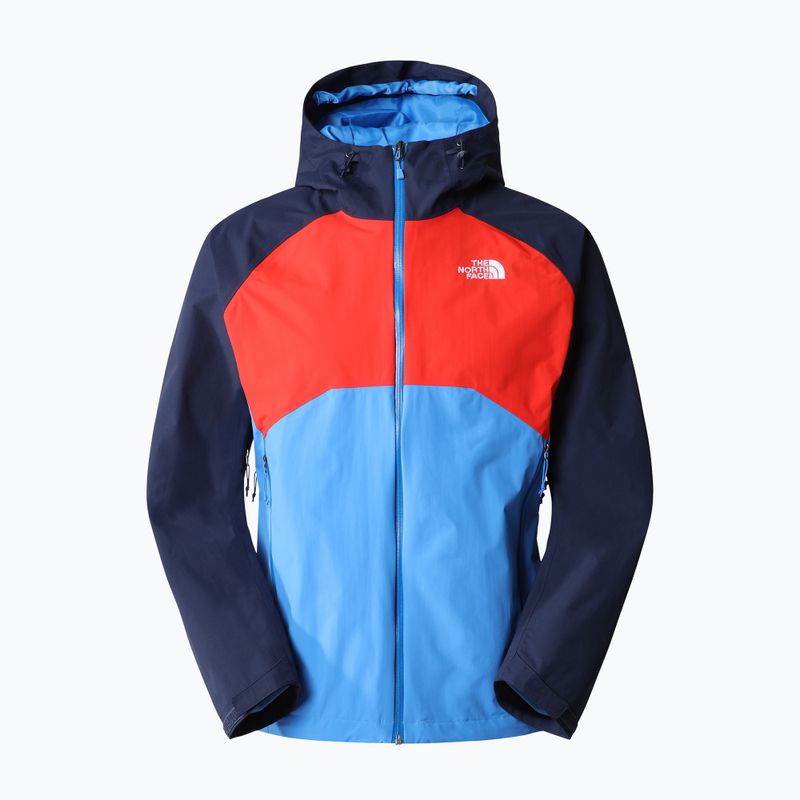 Pánská bunda do deště The North Face Stratos navy blue and red NF00CMH9IM51 6