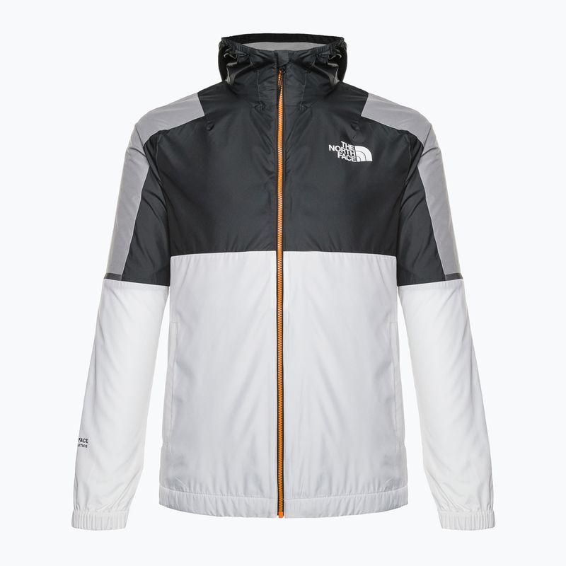 Pánská větrovka The North Face MA Wind Full Zip bílá, černá a šedá NF0A823XIKB1