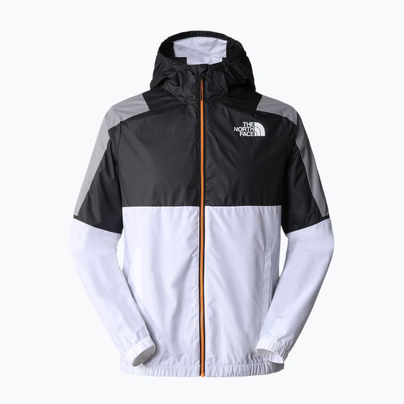 Pánská větrovka The North Face MA Wind Full Zip bílá, černá a šedá NF0A823XIKB1 6