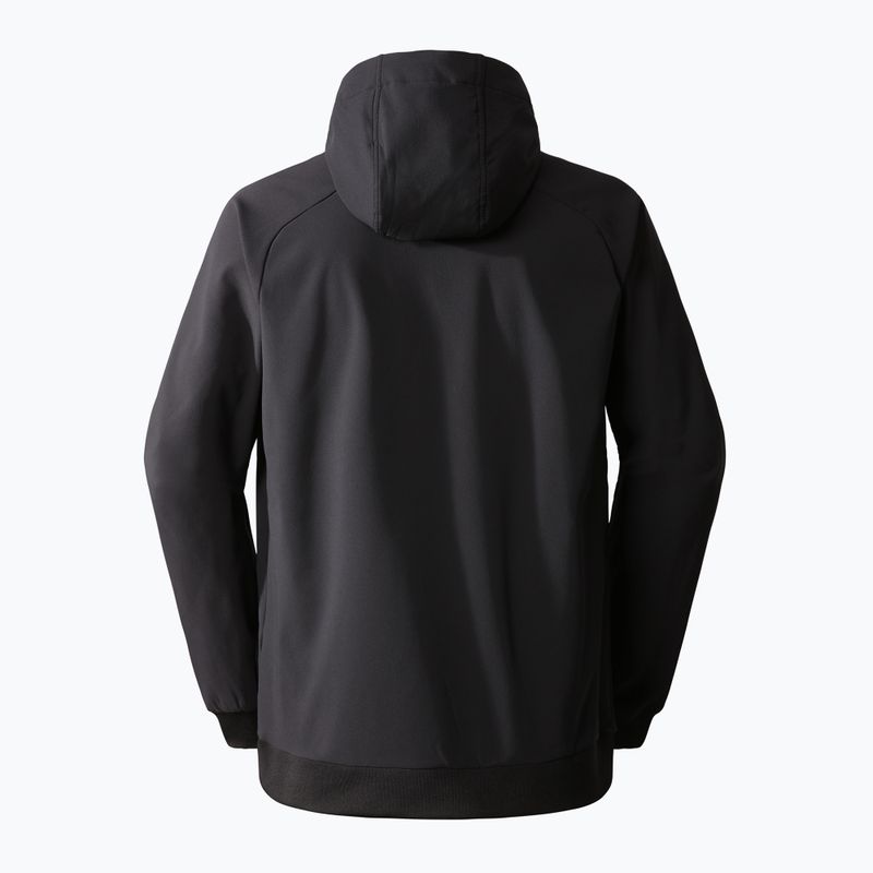 Pánská mikina The North Face Tekno Logo Hoodie black/white 7