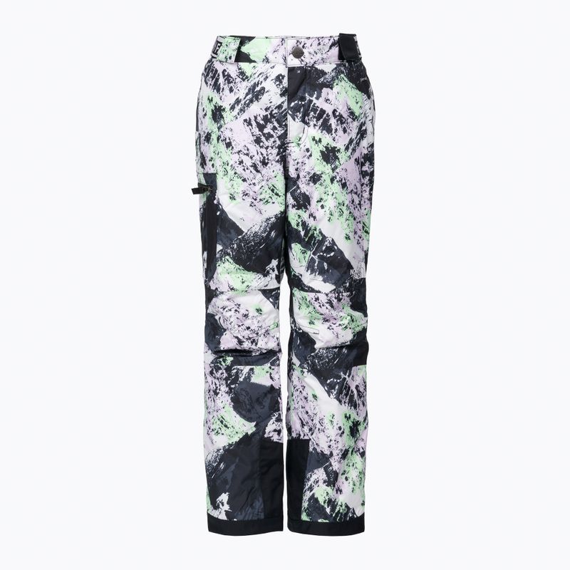 Dětské lyžařské kalhoty The North Face Freedom Insulated černo-fialové NF0A7WPH99D1