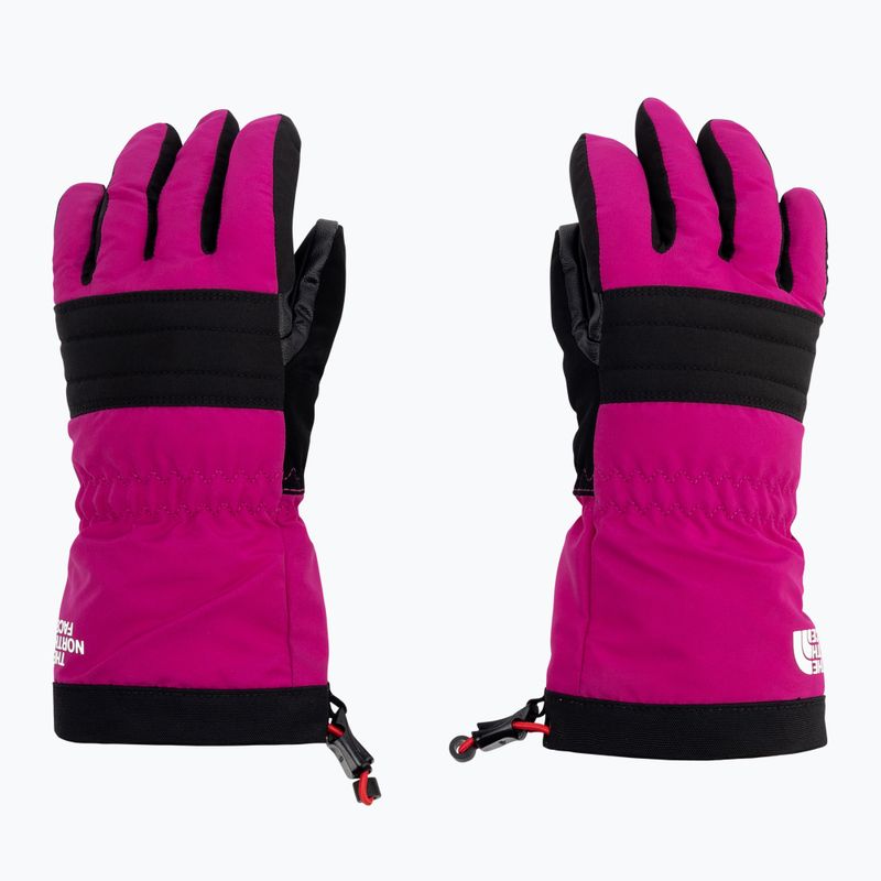 Dětské lyžařské rukavice The North Face Montana Ski pink and black NF0A7RHCND51 2