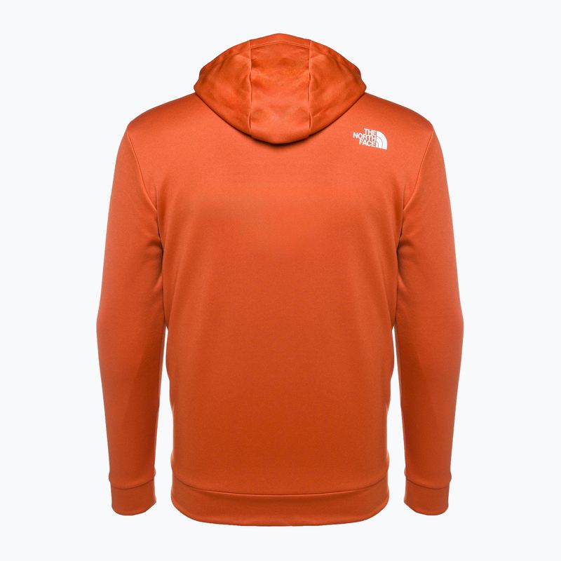 Pánská trekingová mikina The North Face Reaxion Fleece P/O Hoodie orange NF0A7ZA8IMW1 2