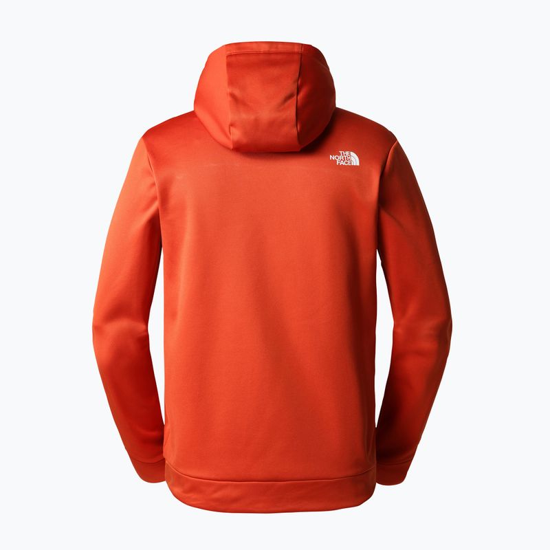 Pánská trekingová mikina The North Face Reaxion Fleece P/O Hoodie orange NF0A7ZA8IMW1 6