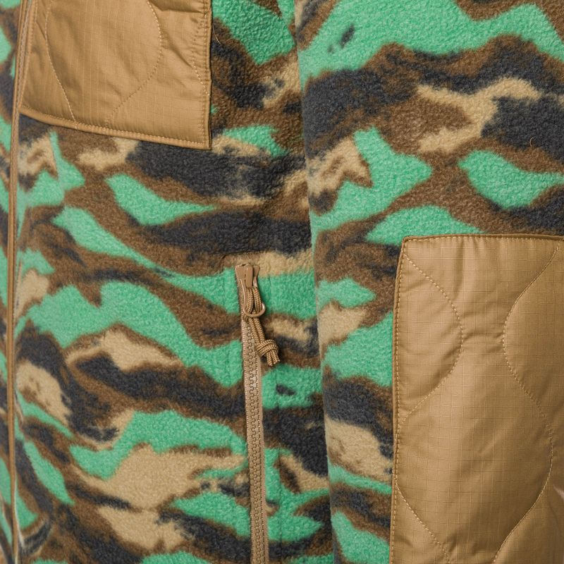 Pánská trekingová mikina The North Face Royal Arch FZ hnědá a zelená NF0A7UJBIOO1 9