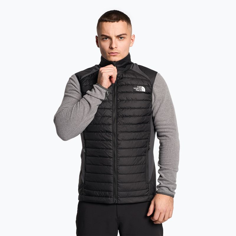 The North Face Insulation Hybrid Vest černá/asfaltová šedá