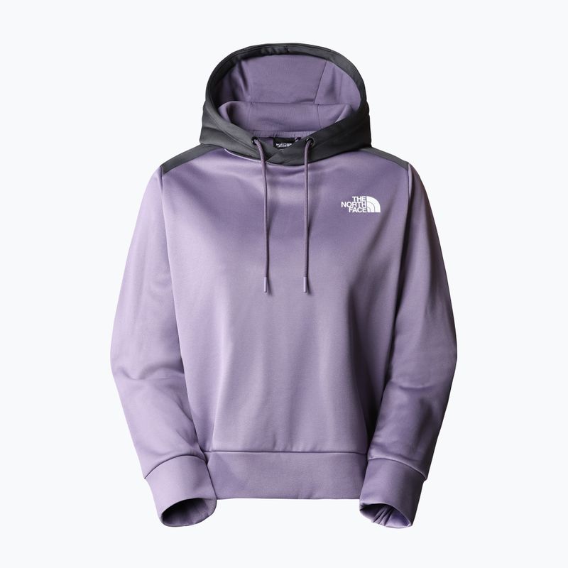Dámská trekingová mikina The North Face Reaxion Fleece P/O Hoodie fialová NF0A7ZACIDM1