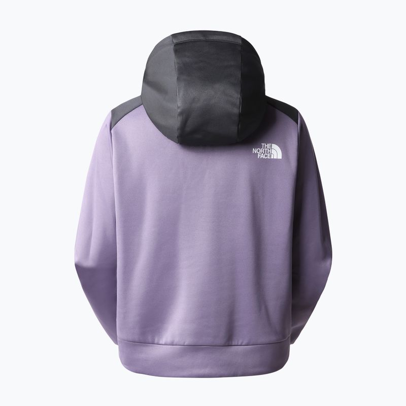 Dámská trekingová mikina The North Face Reaxion Fleece P/O Hoodie fialová NF0A7ZACIDM1 2