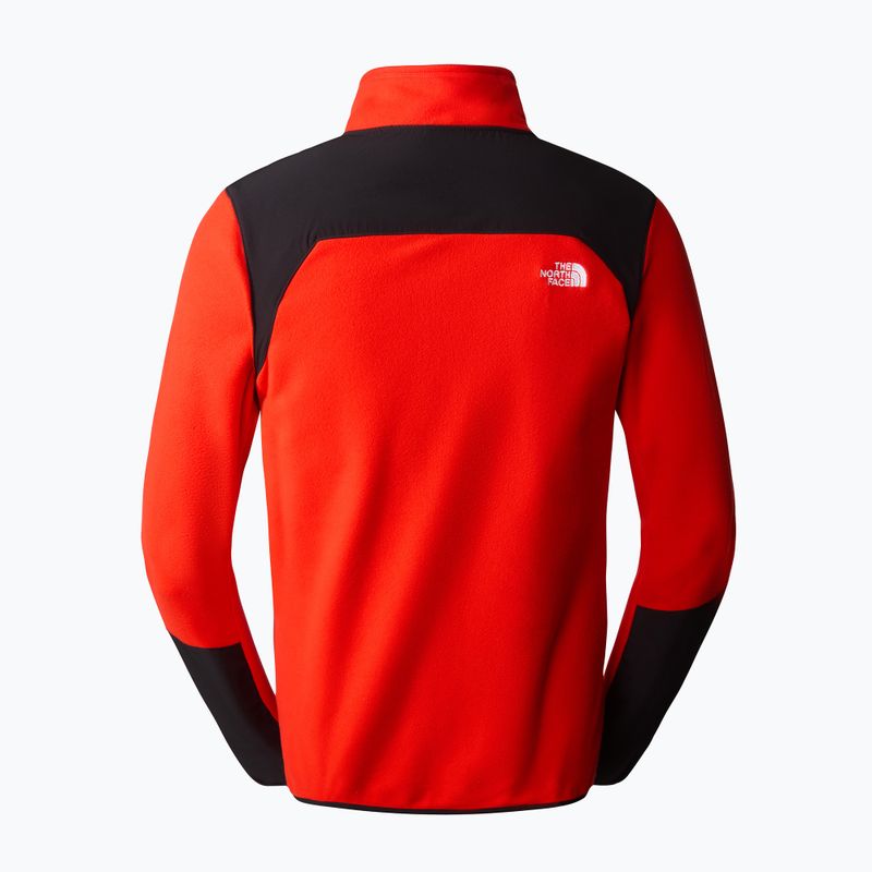 Pánská trekingová mikina The North Face Glacier Pro FZ červená NF0A5IHSWU51 2