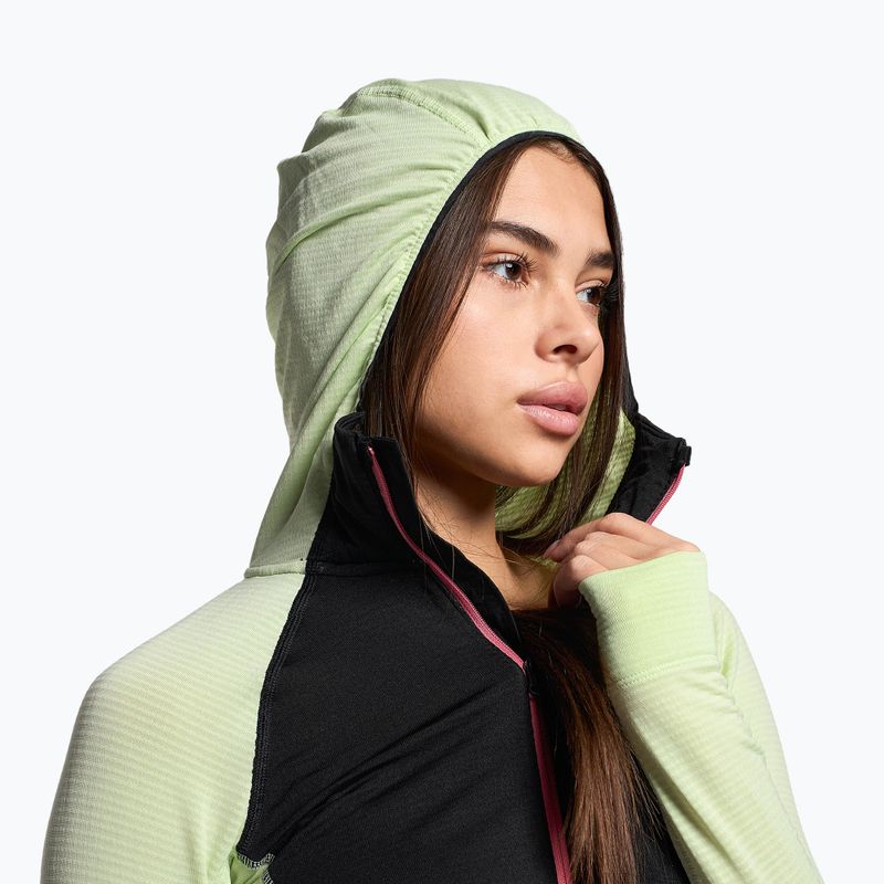 Dámská fleecová mikina The North Face Bolt Polartec Hoodie black-green NF0A825JRK21 4