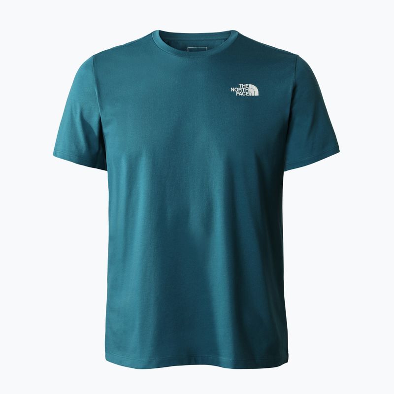 Pánské trekingové tričko The North Face Foundation Graphic blue NF0A55EFEFS1