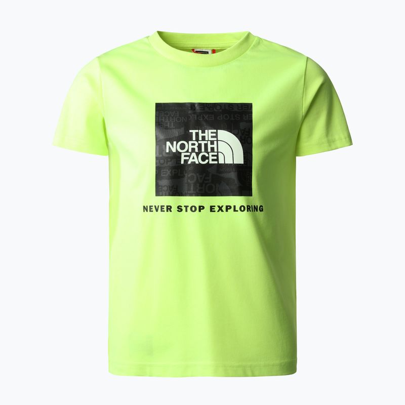 Dětské trekingové tričko The North Face S/S Redbox žluté NF0A82E98NT1