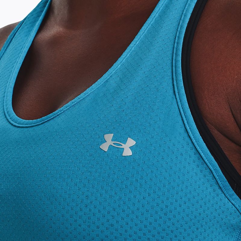 Dámské tréninkové tílko Under Armour HeatGear Armour Racer modré 1328962 4