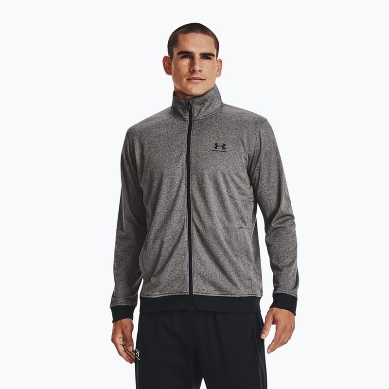 Under Armour Sportstyle Tricot šedá pánská tréninková mikina 1329293