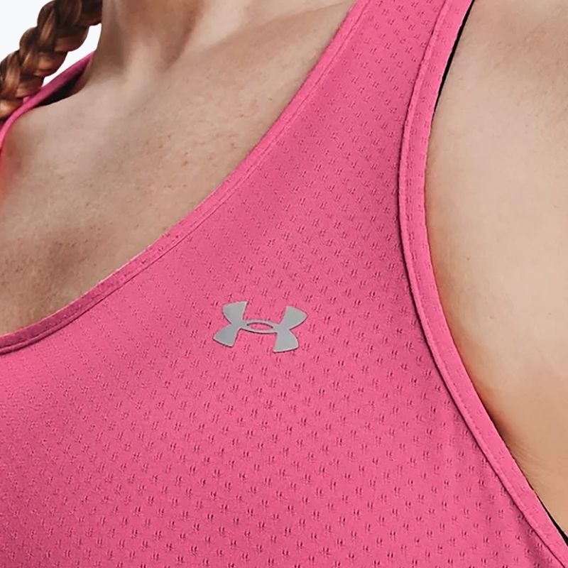 Dámské tréninkové tílko Under Armour HeatGear Armour Racer Pink 1328962 4