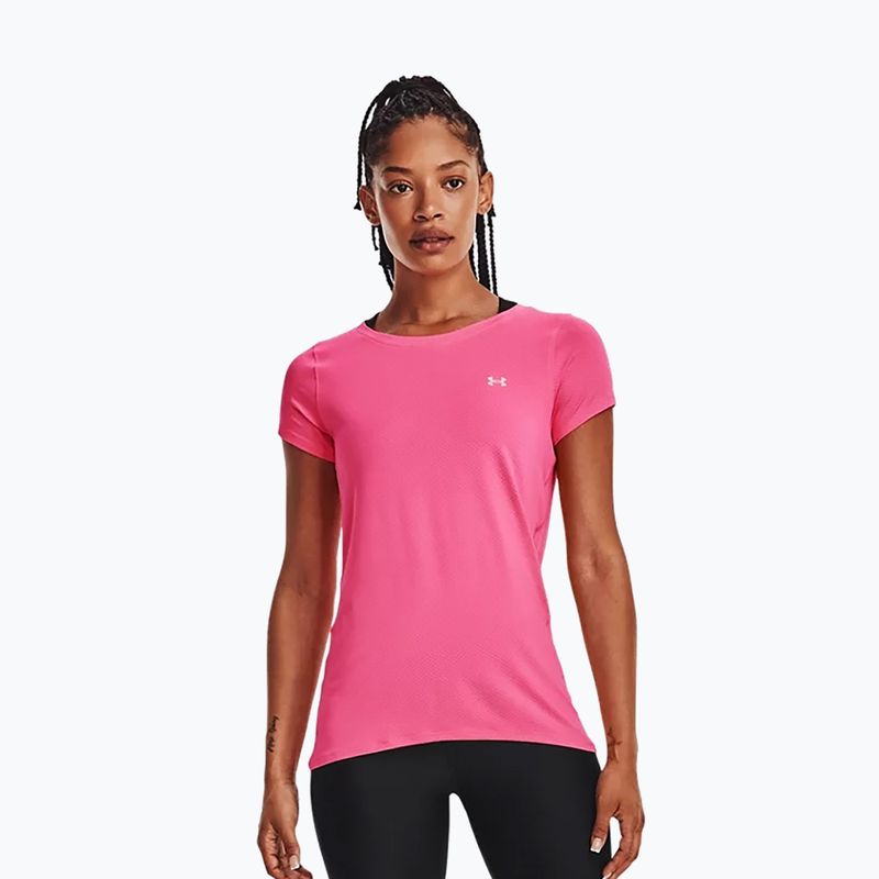 Under Armour UA HG Armour SS dámské tréninkové tričko růžové 1328964 3