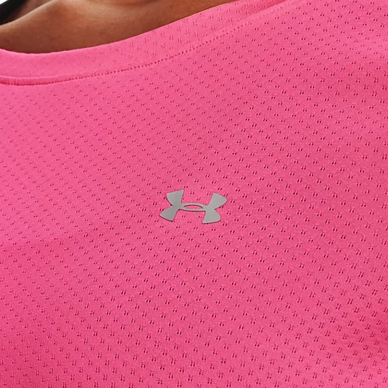Under Armour UA HG Armour SS dámské tréninkové tričko růžové 1328964 6