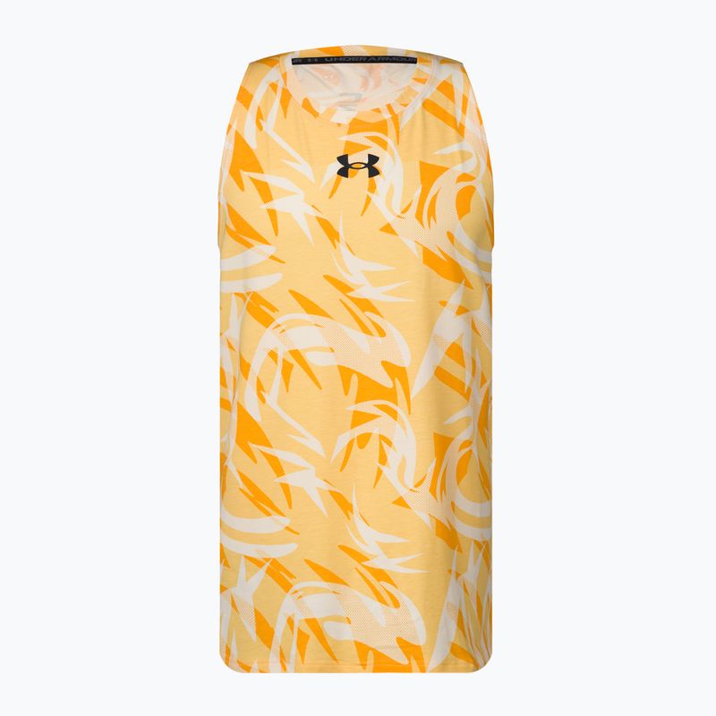 Pánský basketbalový míč Under Armour Baseline Printed Tank 782 oranžová 1370239-782-LG