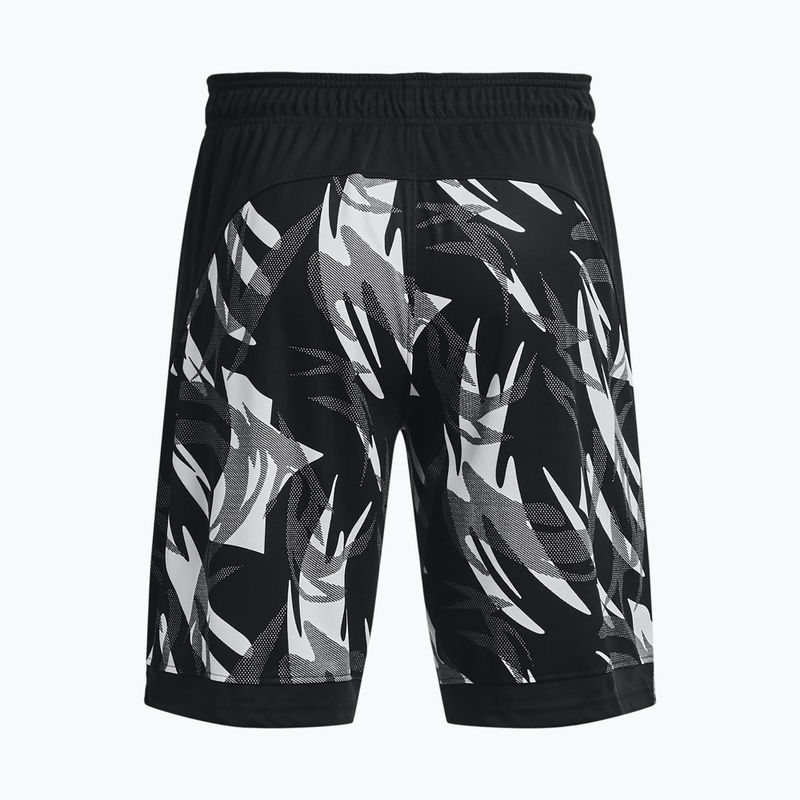 Pánské basketbalové šortky Under Armour Baseline 10'' Prnt 002 černo-červene 1370221-002-LG 2