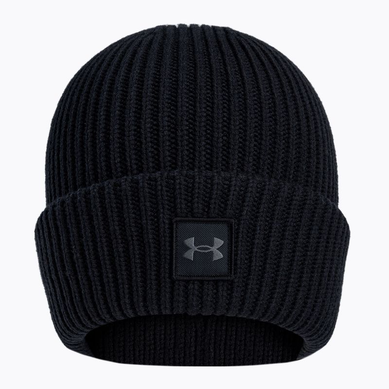 Under Armour pánská zimní čepice Ua Halftime Ribbed black 1373092 2