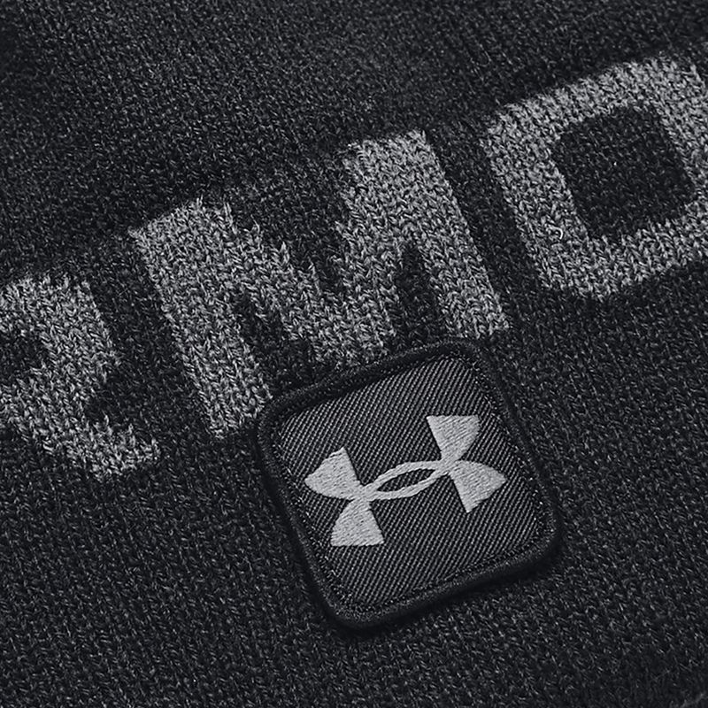 Under Armour pánská zimní čepice Ua Halftime Fleece Pom black 1373093 5
