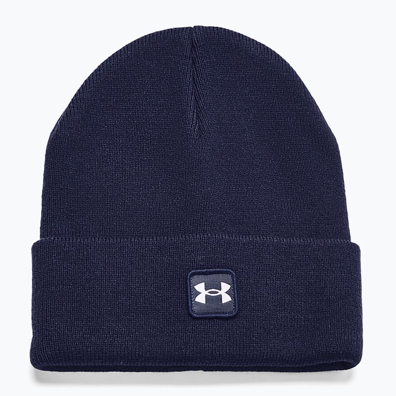 Zimní čepice Under Armour Halftime Cuff midnight navy/white