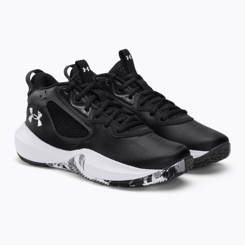 Dětske basketbalové boty Under Armour GS Lockdown 6 černe 3025617-001 4