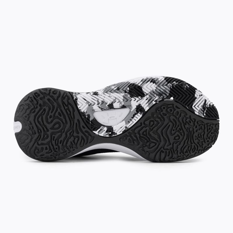 Dětske basketbalové boty Under Armour GS Lockdown 6 černe 3025617-001 5
