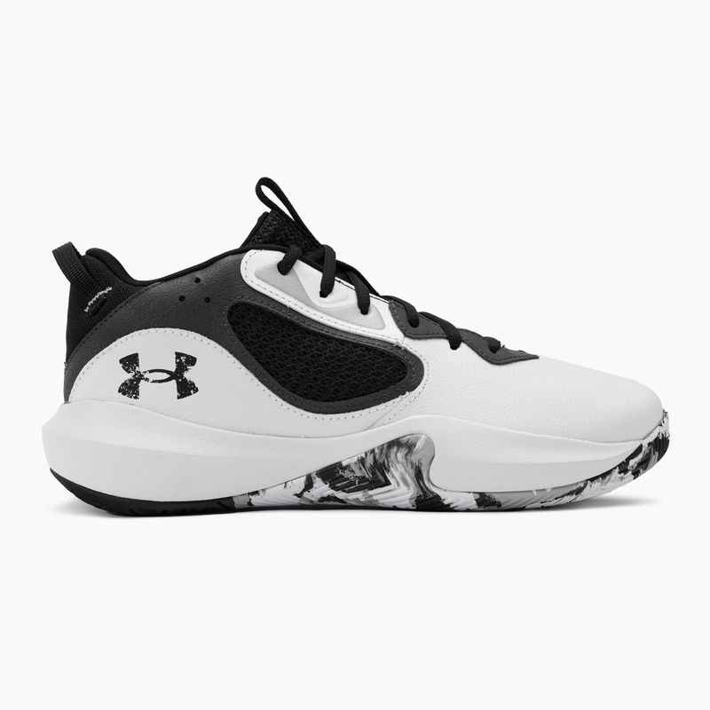 Basketbalové boty pánské Under Armour Lockdown 6 bílo-šedé 3025616-101 2
