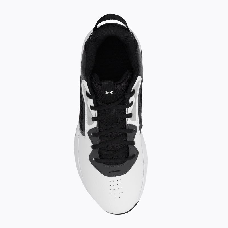Basketbalové boty pánské Under Armour Lockdown 6 bílo-šedé 3025616-101 6