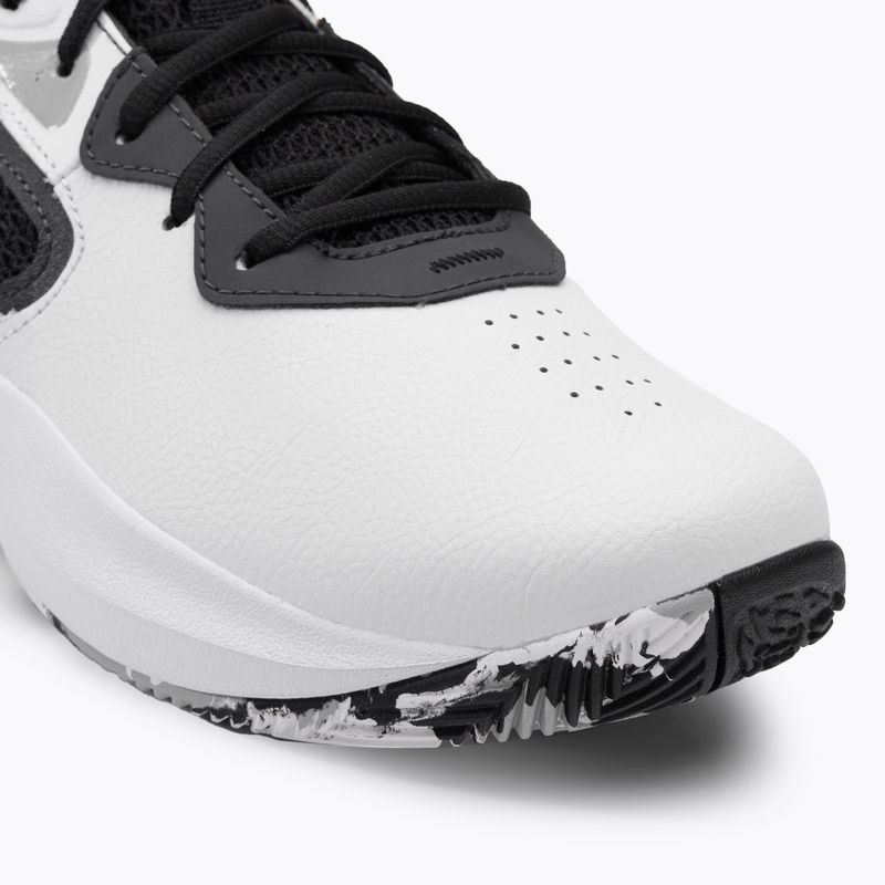 Basketbalové boty pánské Under Armour Lockdown 6 bílo-šedé 3025616-101 7