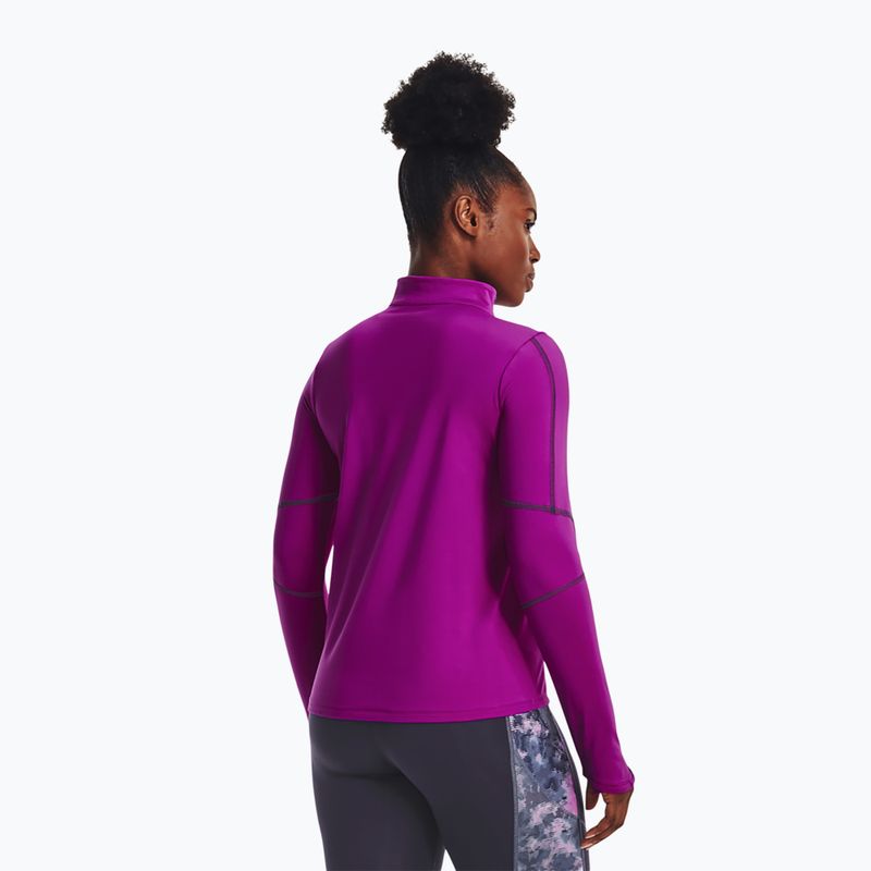 Under Armour Train Cw 1/2 Zip dámská tréninková mikina fialová 1373969 3