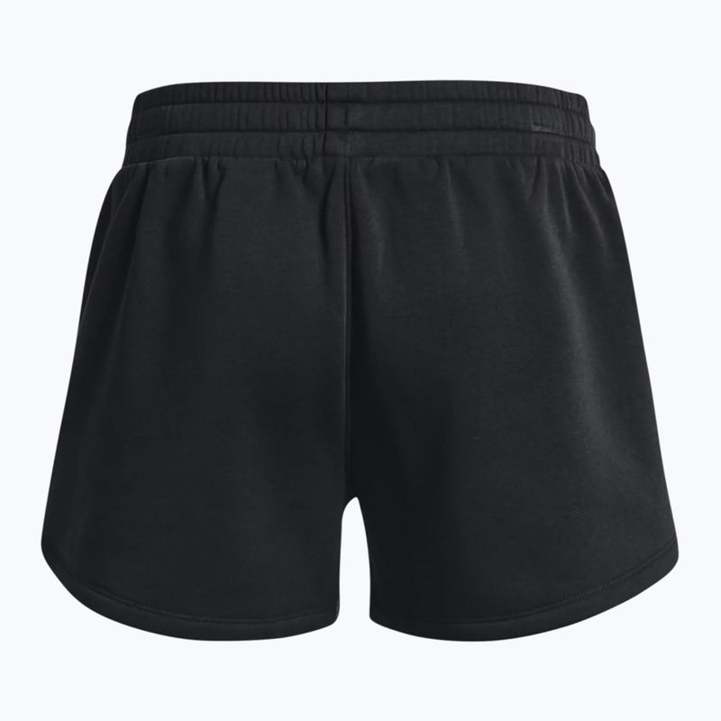 Dámské tréninkové šortky Under Armour Rival Fleece černé 1376257 4