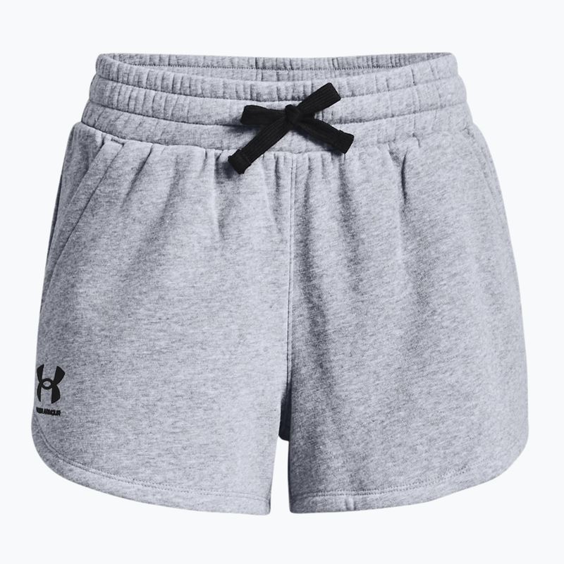 Under Armour Rival Fleece šedé dámské tréninkové šortky 1376257 3