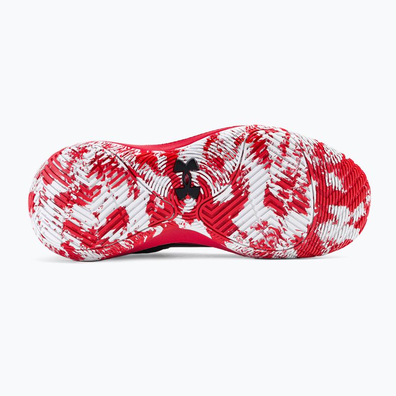 Pánské basketbalové boty Under Armour Jet '21 002 černo-červena 3024260-002 4