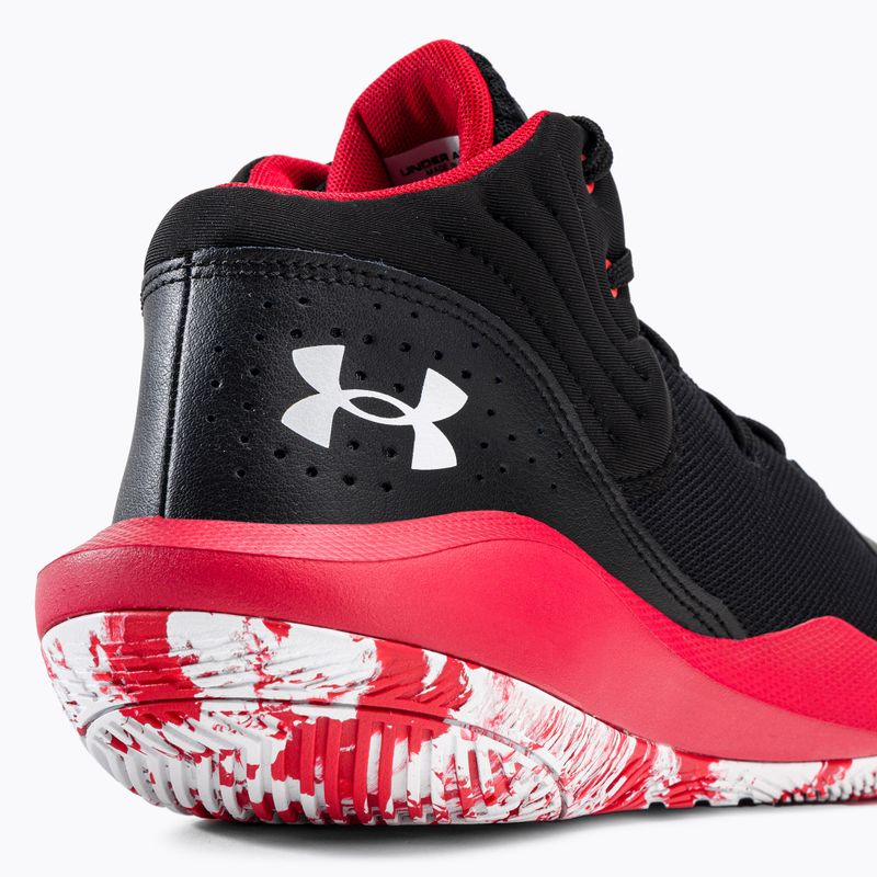 Pánské basketbalové boty Under Armour Jet '21 002 černo-červena 3024260-002 8