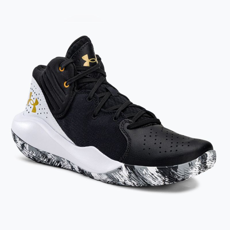 Pánské basketbalové boty Under Armour černo-bílý Jet '21 3024260-006