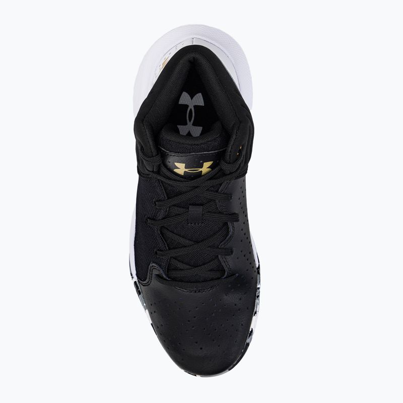 Pánské basketbalové boty Under Armour černo-bílý Jet '21 3024260-006 6