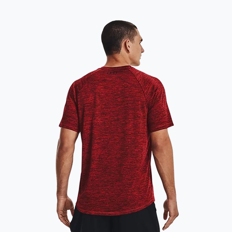 Under Armour pánské tréninkové tričko UA Tech 2.0 SS Tee červená 1326413 4