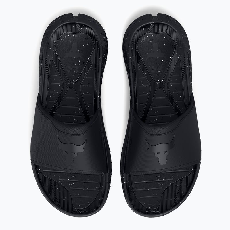 Nazouváky Under Armour Rock 3 black/white clay 4