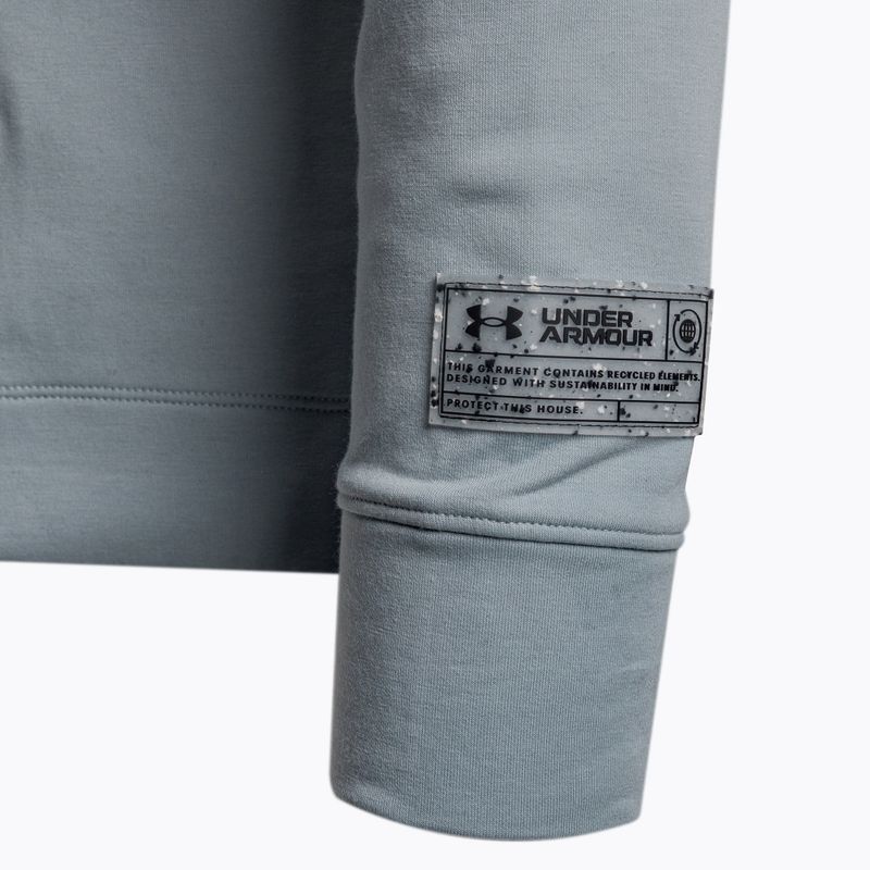 Under Armour Summit Knit Hoodie tréninková mikina modrá 1377173 3