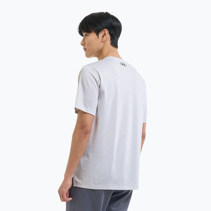 Pánské tréninkové tričko Under Armour Tech Vent distant white/black 3
