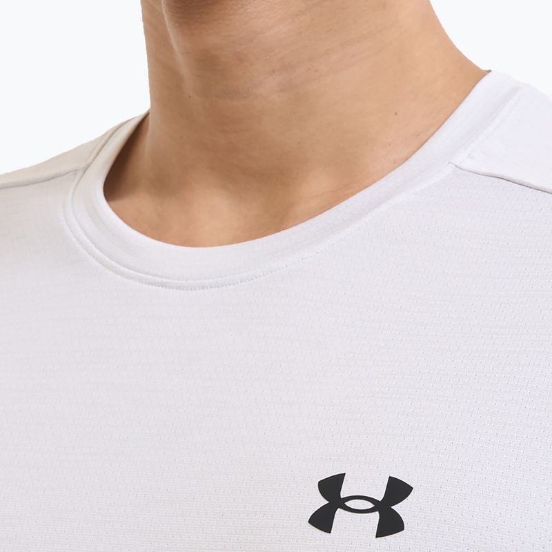 Pánské tréninkové tričko Under Armour Tech Vent distant white/black 5