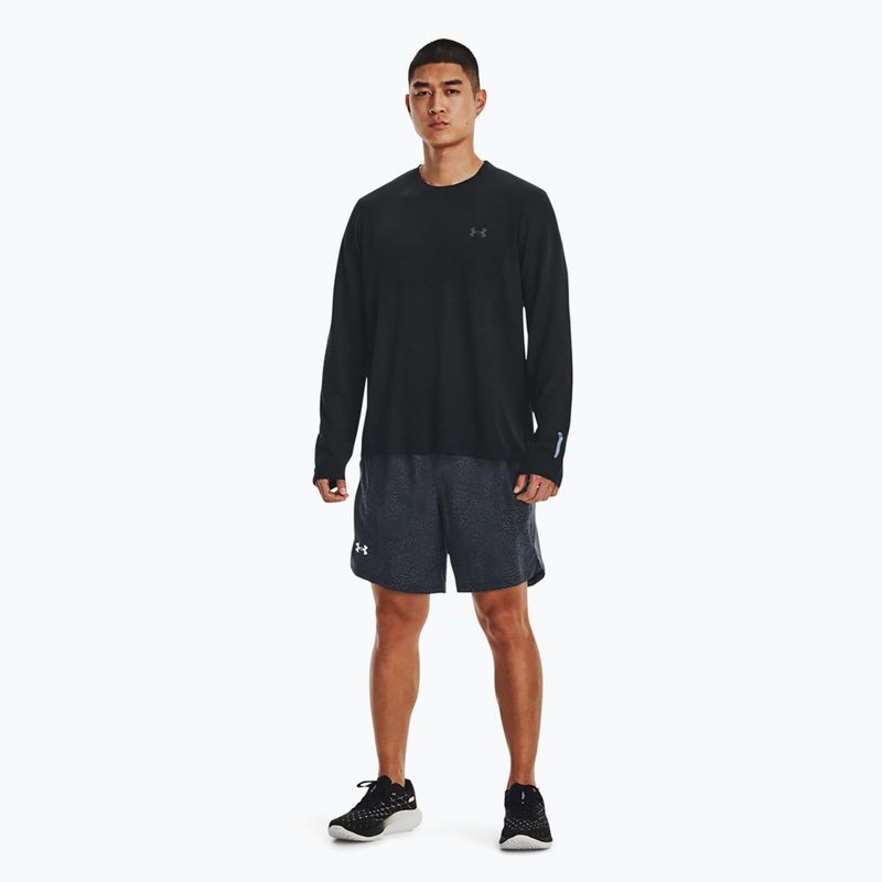 Pánské běžecké tričko Under Armour Seamless Stride černé 1375693 2