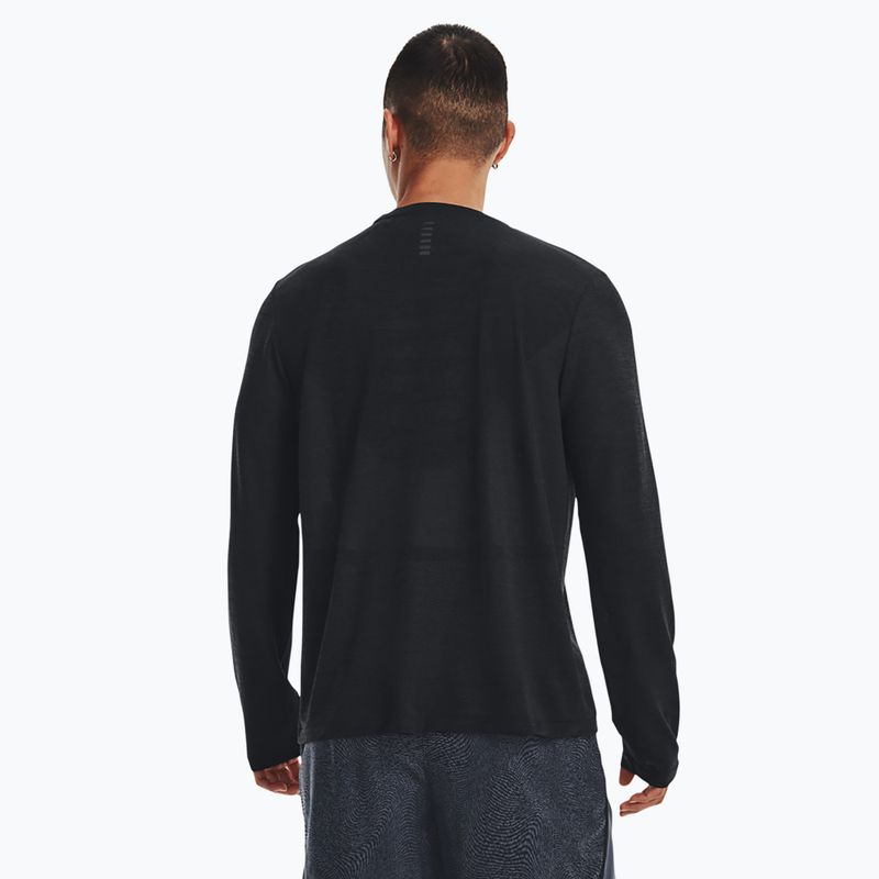 Pánské běžecké tričko Under Armour Seamless Stride černé 1375693 3