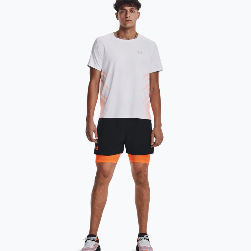 Pánské běžecké tričko Under Armour Iso-Chill Laser Heat white 1376518