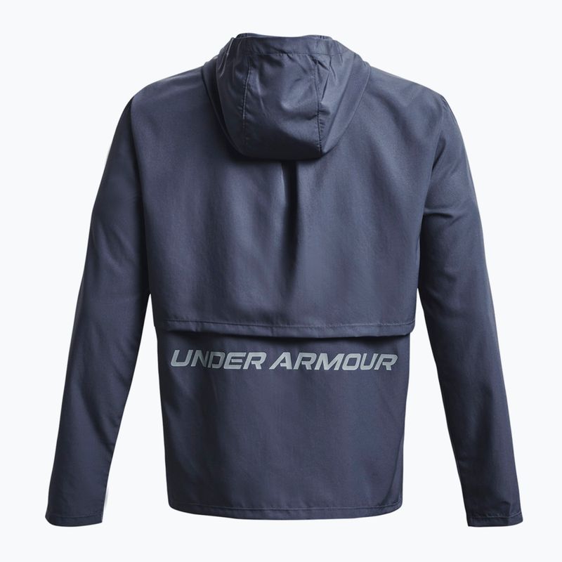 Pánská běžecká bunda Under Armour Storm Run s kapucí Blue 1376795 5